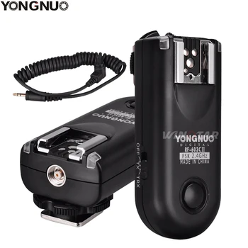 YONGNUO RF-603 II C3 Radio Wireless Remote Flash Trigger za Canon 50D 40D 7D/7D Mark II/6D/6D Mark II/5D Mark IV / III /II 1DS