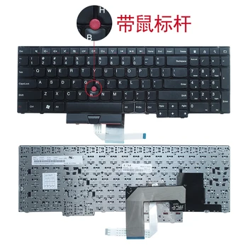 YALUZU novi engleski tipkovnica prijenosno računalo Lenovo ThinkPad Edge E530 e530c E535 US keyboard 04Y0301 0C01700 V132020AS3