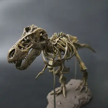 T-Rex Tyrannosaurus Rex Skeleton Dinosaur Toy Animal Model Collector Super Decor Y4UD