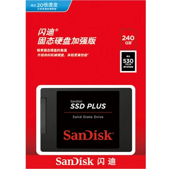 Sandisk SSD Plus 120GB interni ssd 240GB 480GB 1TB 2TB ssd hard disk SATA III 2.5 