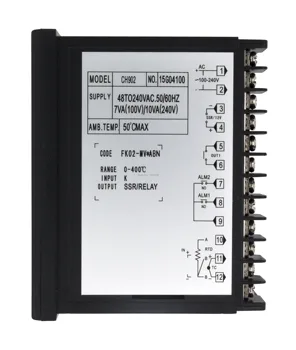Kratki корпусное releja CH902 + SSR izlaz digitalnog PID-regulator temperature