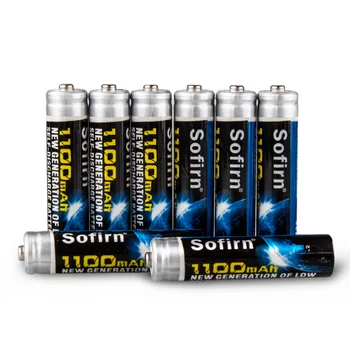 Sofirn 8 kom. / lot AAA NiMh baterije 1100 mah baterija super kvaliteta 1.2 U punjiva baterija AAA za led svjetiljke zaštita od strane prekomjerno