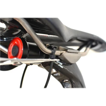 Xlite100 Usb Punjiva led bicikl dugo svjetlo fenjera inteligentni senzor kočnice stražnja svjetla MTB prometni ciklus stražnje led bicikl stražnja svjetla