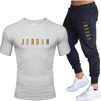 2020 gospodo setovi majice + hlače dva dijela postavlja svakodnevni sportski kostim Muškarci / Žene Jordan 23 odijelo tisak majice + hlače teretana fitness hlače