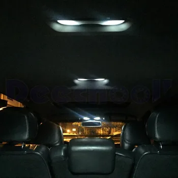 Deechooll 21pcs Car LED Light Bulbs Canbus Interior Svjetla kit for Volvo Volvo XC90 2002-2011 License Plate Light