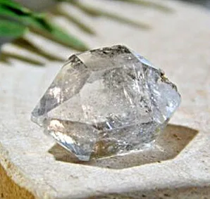Pravi voda jasno Herkimer Dijamant quartz crystal-Herkimer NY Mineral uzorak prodaju!