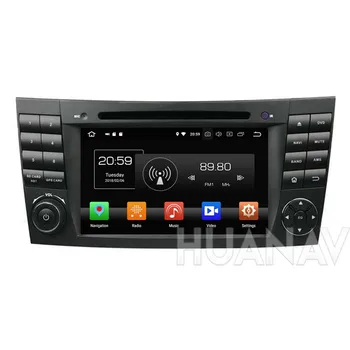 Android 8.0 Car Navigacija je GPS Auto DVD Player For Benz E-Klase W211 CLS W219 Multimedia Stereo Radio, Audio Player, kasetofon