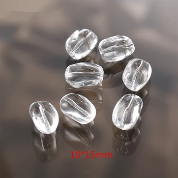 Pravokutni oblik direktne rupu boja staklene perle 100 kom./lot diy nakit narukvice/naušnice/ogrlica privjesak pribor