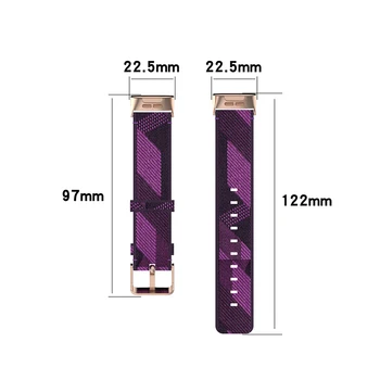 Novi remen za sat trake najlon uzicom ručni sat grupa unisex remen za Fitbit charge4,charge3,charge3 SE