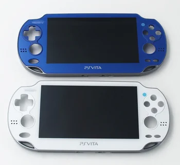 Novi zaslon za Playstation PS vita 1000 PSV 1 100x dodirni LCD zaslon digitalni s sastavljanje s okvirom crna bijela plava