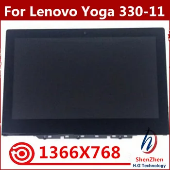 Za Lenovo YOGA 330-11IGM 81A6 joga 330-11 joga 330-11igm LCD zaslon osjetljiv na dodir digitalizator sklopa s okvirom nova zamjena
