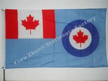 Kanadski zastava Royal air FORCE 150X90cm (3x5FT) 120g 100D poliester dvostrukom žicom visoko kvalitetne Besplatna dostava