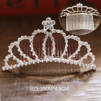 CC children and tiaras crowns small hairbands vjenčanje pribor za kosu za žene princess party fashion jewelry veliko MA07
