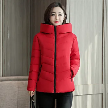 Stojeći ovratnik s kapuljačom zimska jakna ženska jesenski jakna ženska ženska jakna i kaput Kaput