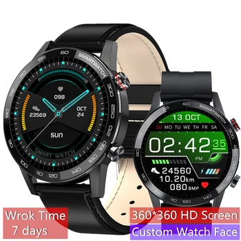 Običaj Watchfaces pametni sat za poslovne ljude 360*360 HD cijele ekran IP68 Vodootporan EKG monitor srčane Smartwatch