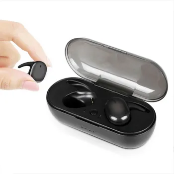 Nove akvizicije TWS Bežične Bluetooth sportske slušalice stereo zvuk slušni aparat je prijenosni slušalica s mikrofonom stalak za punjenje kutija