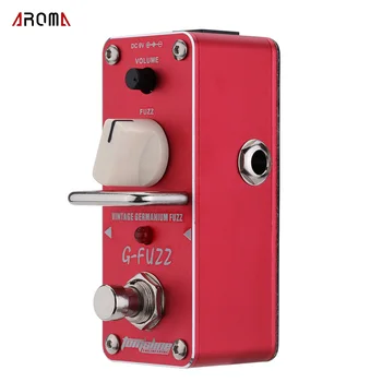 AROMA AGF-3 G-FUZZ Guitar Pedal Vintage Germanium Fuzz Guitar Effect Pedal Mini Analog True Bypass Guitar Parts & Accessories