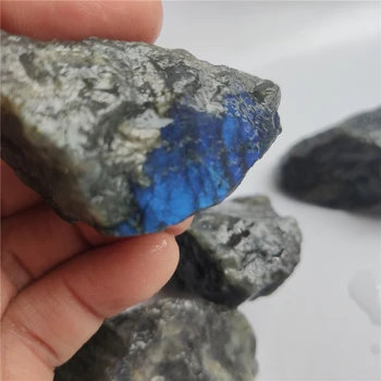 Prirodni Mjesečev kamen grubo kamen plavi šarene Лабрадорит urezana komade uzorka rude Лабрадорит liječenje čakra meditacija dragulj