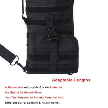 Premium Taktička puška puška koricama MOLLE Gun Case podesivi remen za nošenje zaštita vatrenog oružja sling bag