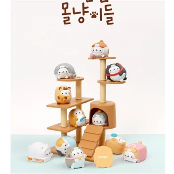5 cm novi slučajan iznenađenje slijepa kutija igračka Koreja mačka lutka sretan anime crtani film uređenje sobe pribor, igračke za djecu poklon