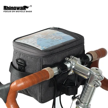 Rhinowalk vodootporan bicikl torba touchscreen volan prednja cijev torba višenamjenska torba za telefon, kamere, GPS kontejner