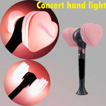 Svjetlo štapić za Comcert + praćenjem broj srcu čekić oblik podrške svjetiljke u obliku srca sjaj odmor atribute