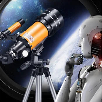 Profesionalni zoom astronomski teleskop sa telefonskim nošenje vanjski HD noćni vid 150X рефракционный duboki svemir Mjesec gledati poklone