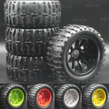 4kom 1/10 offroad vozilo čudovište Yeti kamion gume 55*115 mm plastični obruč kotača gume guma za HSP HPI 94108 94111 94188 88020