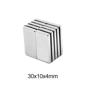 5/10/20/30/50шт 30x10x4 blok tražilice magneta 30mmX10mm stalni magnet 30x10x4 mm jaki неодимовый magnet list 30*10*3 N35