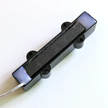 Bas dijelu 1 compl. bas-bas kurva vrat i most 5, linija 9 mm pol komad Keramički Magnet J bas kurva za električna Bas gitara