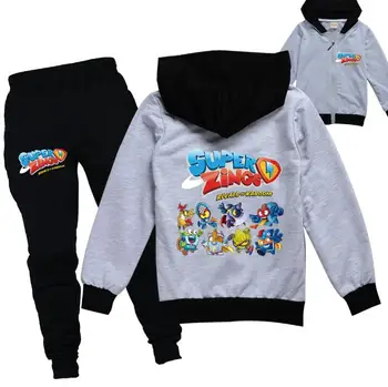 Dječja odjeća setovi djeca super Zings odijelo dječaci djevojčice sport odijela djeca beba sport odijela hoodies top hlače 2 kom. Skup vruće