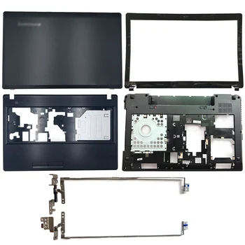 Novi laptop stražnji poklopac / prednja strana / petlja / naslon za ruku / donje kućište za Lenovo IdeaPad G580 G585 AP0N2000410 AP0N2000324 AP0N2000100