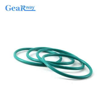 Gearway debljina 2 mm, brtveni prsten za brtvljenje zelena FKM brtveni prsten za brtvljenje polaganje 41/42/43/44/58/59/60 mm OD Фторкаучук o-prsten