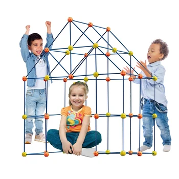 Izgradnja Fort igračka DIY igrati šator izgradnja dvorca tunel prikupiti setove za djecu poklon