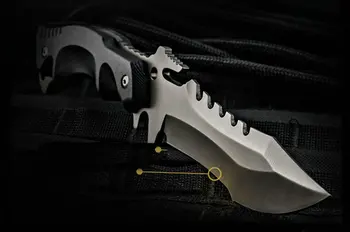 HX OUTDOORS Survival Knife Army Hunting 58hrc tvrdoće izravne noževi potreban alat za samoobranu vanjski дропшиппинг