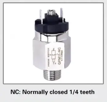 1/4 swswswtich podesiva QPM11-NC / QPM11-nema prekidač tlaka zraka vanjski navoj nos regulator tlaka pnumatic senzor