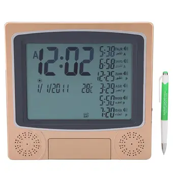 Digitalni islamske sat budilica molitva budilica LCD Азан sat moliti vrijeme podsjetnik