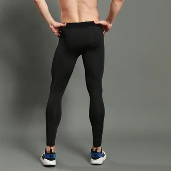 Kompresije muške košarkaške hulahopke elastične sportske cross-country sportske hlače bodybuilding jogging uske tajice, hlače pune dužine