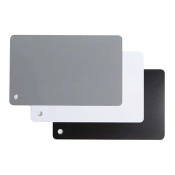 3 u 1 Digitalni siva kartica bijela crna, 18% sive boje balans bijele boje + set trake