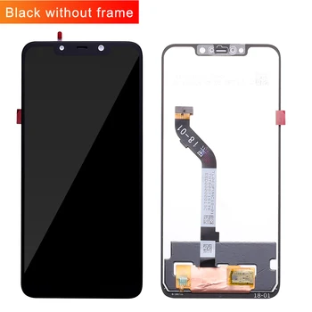 2018 originalni novi Xiaomi Pocophone F1 LCD zaslon osjetljiv na dodir digitalizator zbor za Xiaomi Pocophone F1 LCD zaslon zamjena