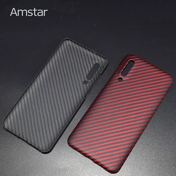 Amstar pravi zaštitna torbica od karbonskih vlakana za Xiaomi 10 Pro 9 Pro Ultra-thin Anti-finger Real Carbon Fiber Cover Cases