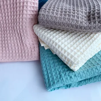 Pamučna вафельное ručnik pokrivač za krevet mekan jastuk za djecu i mlade jednostavno pokrivač natrag u školu 70х140см