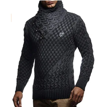 ZOGAA Muške veste 2020 toplo хеджирующая Водолазка pulover džemper muške casual dres tanak zimski džemper muški brand odjeće