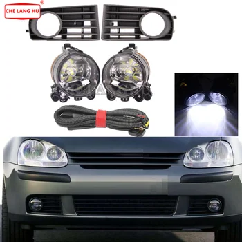 Led auto svjetlo za VW Golf 5 A5 MK5 2004 2005 2006 2007 2008 2009 auto-stil prednji maglenka lampa sa led žaruljama+ žica