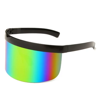 Rexxar 2020 Nova moda sunčane naočale Žene muškarci brand dizajn выпученные sunčane naočale veliki okvir štit vizir muškarci ветрозащитные naočale UV400