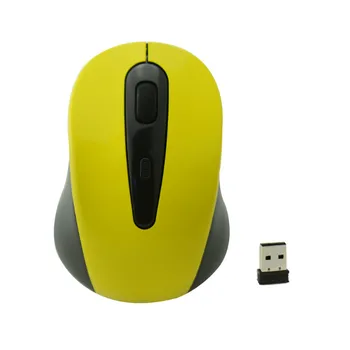 Bts-3000 2.4 Ghz bežični miš Mini 1200DPI optički miš 6 tipki 10 metara radi USB prijem za laptop