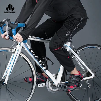 SOBIKE Nenk Biciklizam bicikl hlače termalni runo tople duge hlače ветрозащитные vodootporne hlače Sport na otvorenom zimske hlače