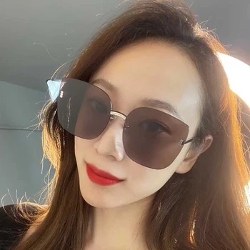 2020 Nova moda Koreja Borderless dizajn naočale GM sunčane naočale žene nježna MODMO Muškarci Žene sunčane naočale polarizirane UV400 objektiv