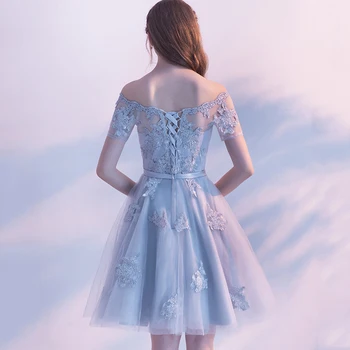 LAMYA kratki držači rukava gradacija haljine лодочка vrat večernja haljina 2019 elegantan plus size večernja haljina vestido de festa