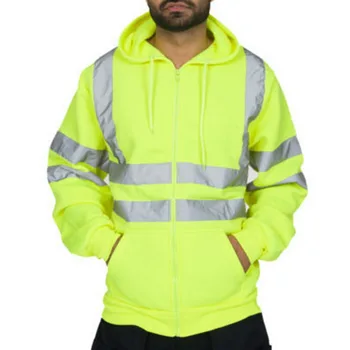 JODIMITTY 2020 New men ' s Road Work High Visibility-pulover casual majica s kapuljačom dugih rukava majice muška jakna sa kapuljačom bluze